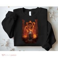 Balrog Cat You Shall Not Pass Wizard Monster Fight Sweatshirt thumb 2