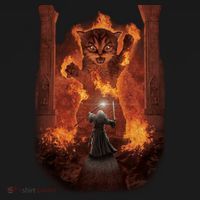 Balrog Cat You Shall Not Pass Wizard Monster Fight Sweatshirt thumb 3