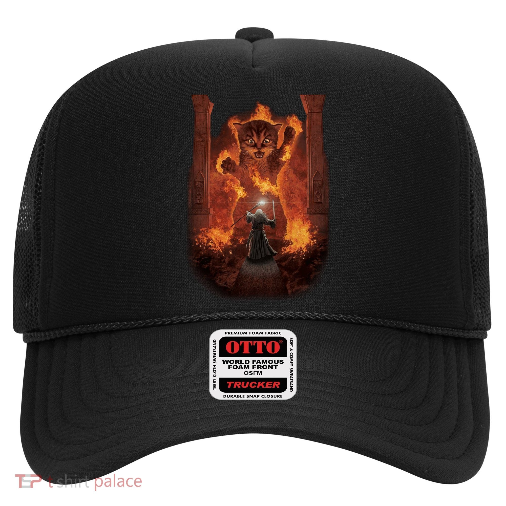 Balrog Cat You Shall Not Pass Wizard Monster Fight Hat