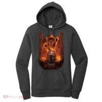 Balrog Cat You Shall Not Pass Wizard Monster Fight Women's Hoodie thumb 0