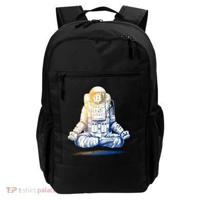 Bitcoin Cryptocurrency Yoga Astronaut Backpack