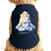 Bitcoin Cryptocurrency Yoga Astronaut Doggie Tank thumb 0