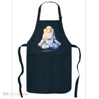Bitcoin Cryptocurrency Yoga Astronaut Apron thumb 0