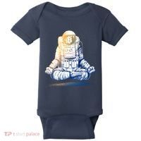 Bitcoin Cryptocurrency Yoga Astronaut Baby Bodysuit thumb 0