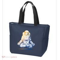 Bitcoin Cryptocurrency Yoga Astronaut Tote Bag thumb 3