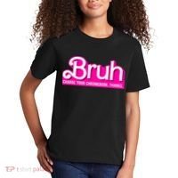 Bruh Charge Your Chromebook Thanks Pink Funny Teacher School Kids T-Shirt thumb 2