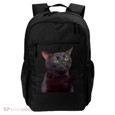 Black Cat Zoning Out Backpack