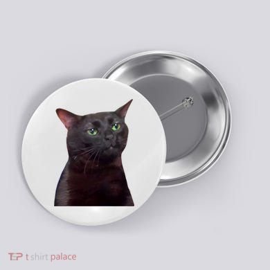 Black Cat Zoning Out Button