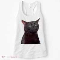Black Cat Zoning Out Women's Tank Top thumb 0
