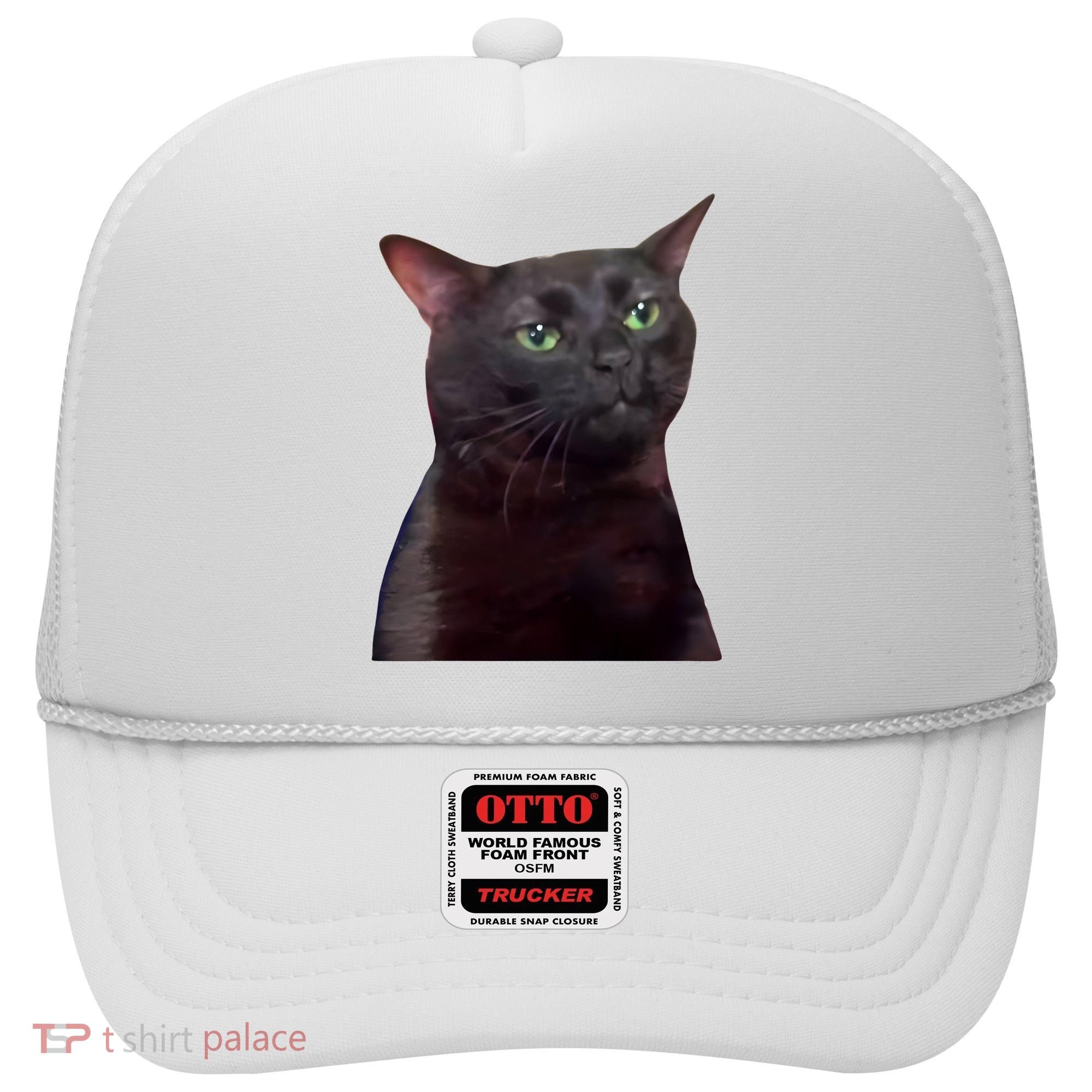 Black Cat Zoning Out Hat