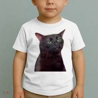 Black Cat Zoning Out Toddler T-Shirt thumb 2