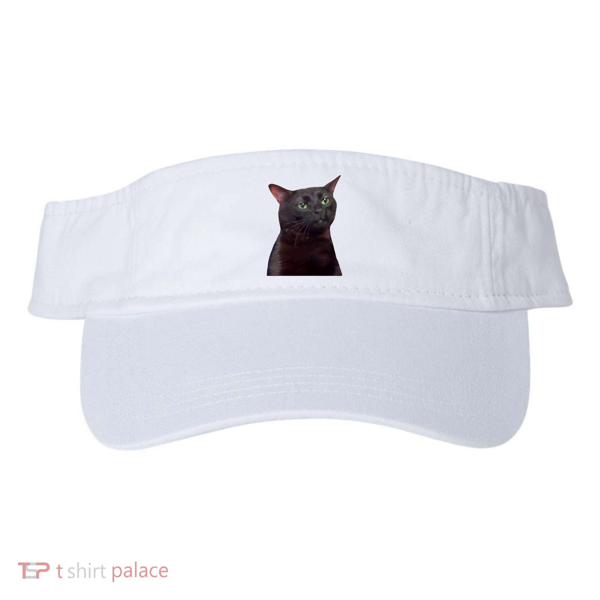 Black Cat Zoning Out Visor