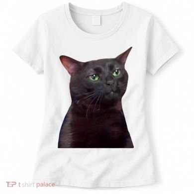 Black Cat Zoning Out Women's T-Shirt