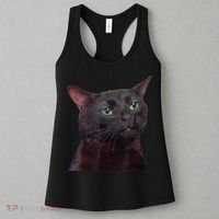 Black Cat Zoning Out Women's Tank Top thumb 3