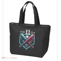 Baseball Drip 11th Birthday Number 11 11 Year Old Tote Bag thumb 3