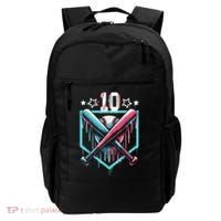 Baseball Drip 10th Birthday Boy Number 10 10 Year Old  Backpack thumb 0