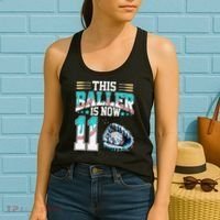 Baseball Drip 11th Birthday Party Sport Fan 11 Years Old Women's Tank Top thumb 2