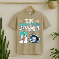 Baseball Drip 11th Birthday Party Sport Fan 11 Years Old T-Shirt thumb 2