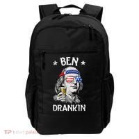 Ben Drankin 4th Of July Benjamin Franklin Usa Flag Backpack thumb 0