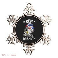 Ben Drankin 4th Of July Benjamin Franklin Usa Flag Ornament thumb 0