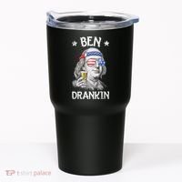 Ben Drankin 4th Of July Benjamin Franklin Usa Flag Tumbler thumb 0