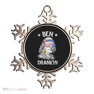 Ben Drankin 4th Of July Benjamin Franklin Usa Flag Ornament
