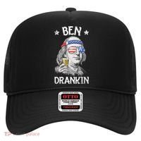 Ben Drankin 4th Of July Benjamin Franklin Usa Flag Hat thumb 0
