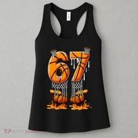 Basketball Drip 67 Six Seven Funny 6-7 Gen Alpha Meme Women's Tank Top thumb 3
