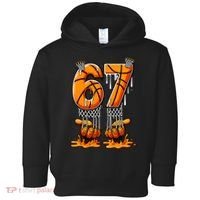 Basketball Drip 67 Six Seven Funny 6-7 Gen Alpha Meme Toddler Hoodie thumb 0