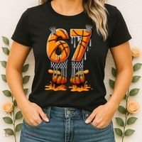 Basketball Drip 67 Six Seven Funny 6-7 Gen Alpha Meme Women's T-Shirt thumb 2