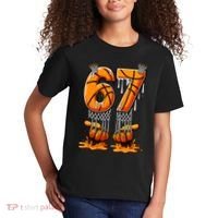 Basketball Drip 67 Six Seven Funny 6-7 Gen Alpha Meme Kids T-Shirt thumb 2