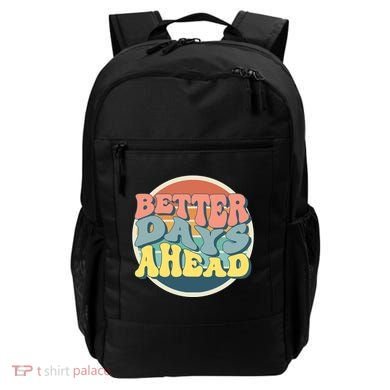 Better Days Ahead Retro Sunset Backpack