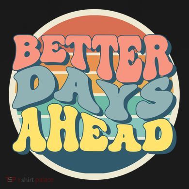 Better Days Ahead Retro Sunset Backpack