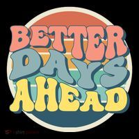 Better Days Ahead Retro Sunset Bucket Hat thumb 4