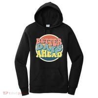 Better Days Ahead Retro Sunset Women's Hoodie thumb 0