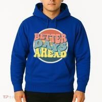 Better Days Ahead Retro Sunset Hoodie thumb 2
