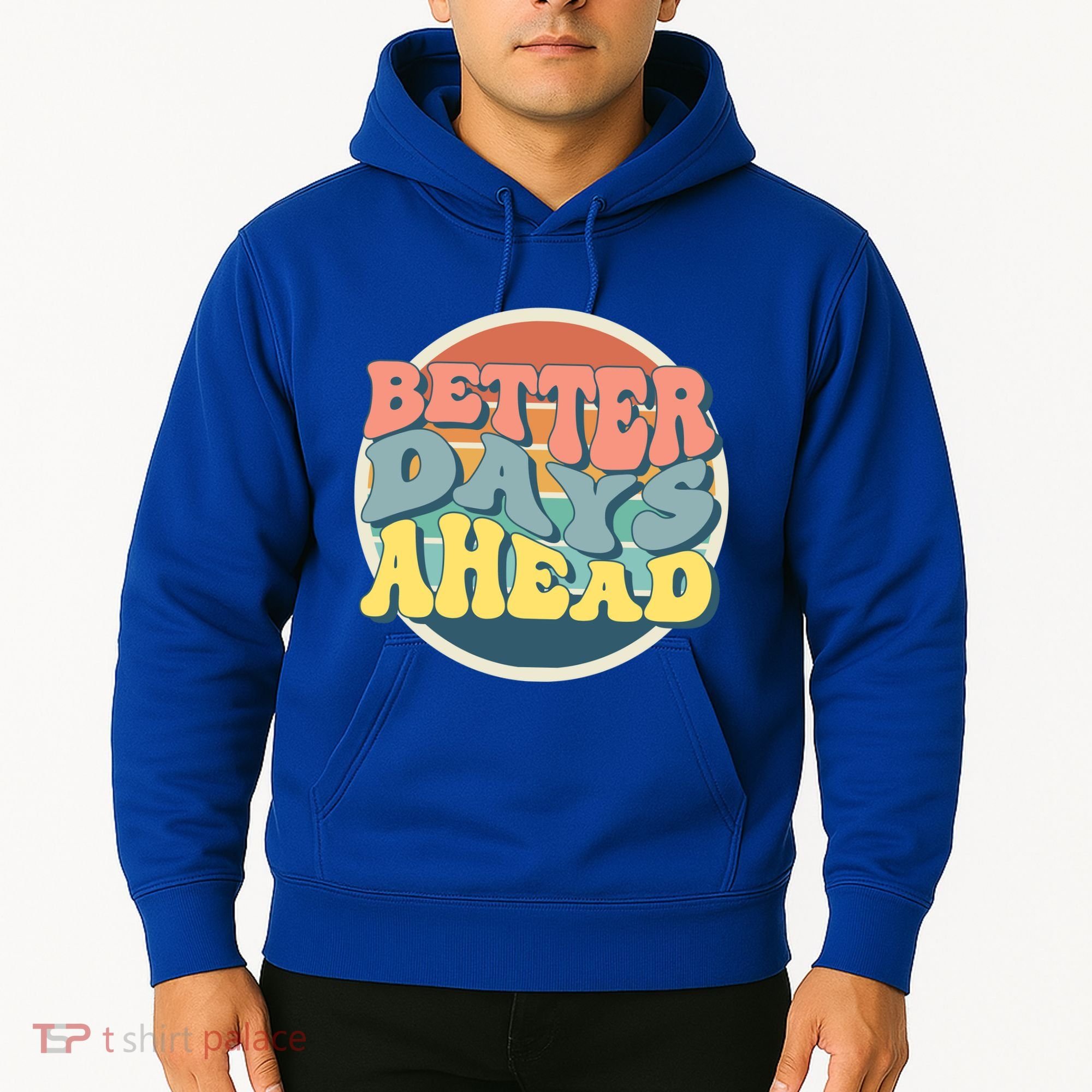 Better Days Ahead Retro Sunset Hoodie