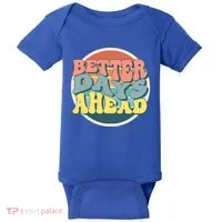 Better Days Ahead Retro Sunset Baby Bodysuit thumb 0