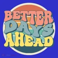 Better Days Ahead Retro Sunset Toddler Hoodie thumb 2