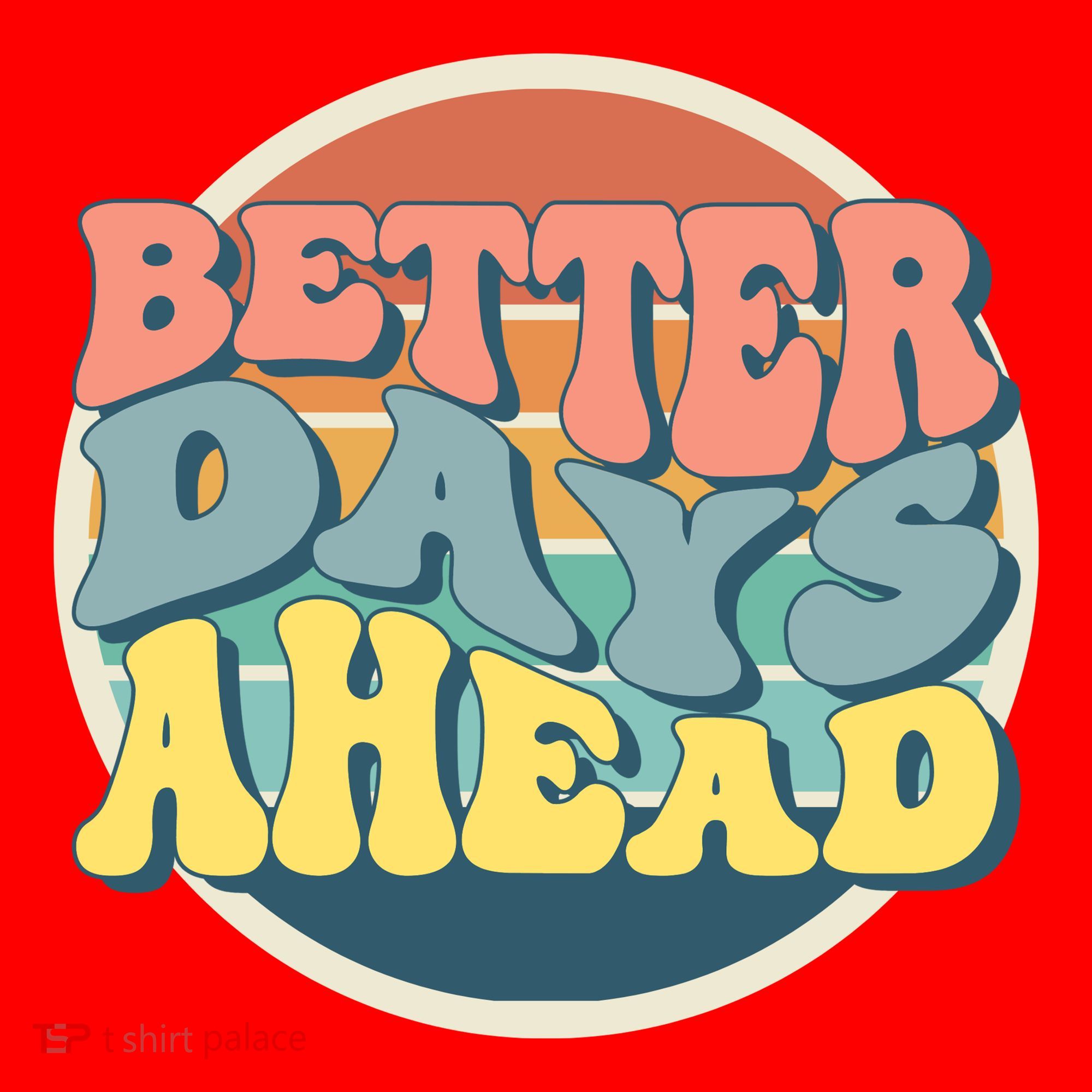 Better Days Ahead Retro Sunset Santa Hat