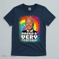 Biden Dazed And Very Confused Tiedye Funny Anti Joe Biden T-Shirt thumb 5