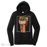Black Dad African American Melanin Pride Black History Month Women's Hoodie thumb 0