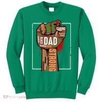Black Dad African American Melanin Pride Black History Month Sweatshirt thumb 0