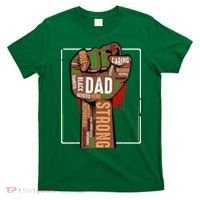 Black Dad African American Melanin Pride Black History Month T-Shirt thumb 0