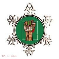 Black Dad African American Melanin Pride Black History Month Ornament thumb 0