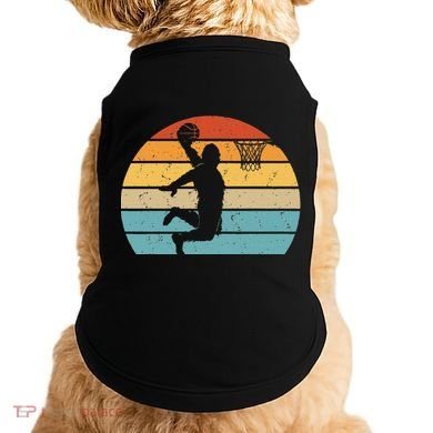 Bigfoot Dunking A Basketball Sasquatch Design Doggie Tank