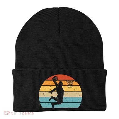 Bigfoot Dunking A Basketball Sasquatch Design Beanie