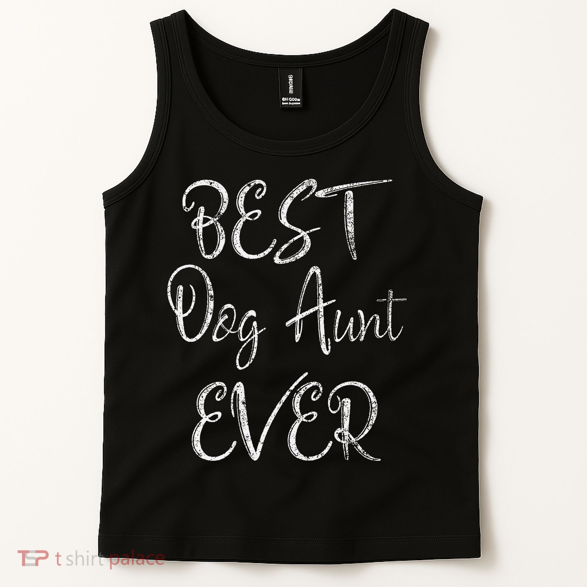 Best Dog Aunt Ever Mothers Day Funny Dog Lover Tank Top