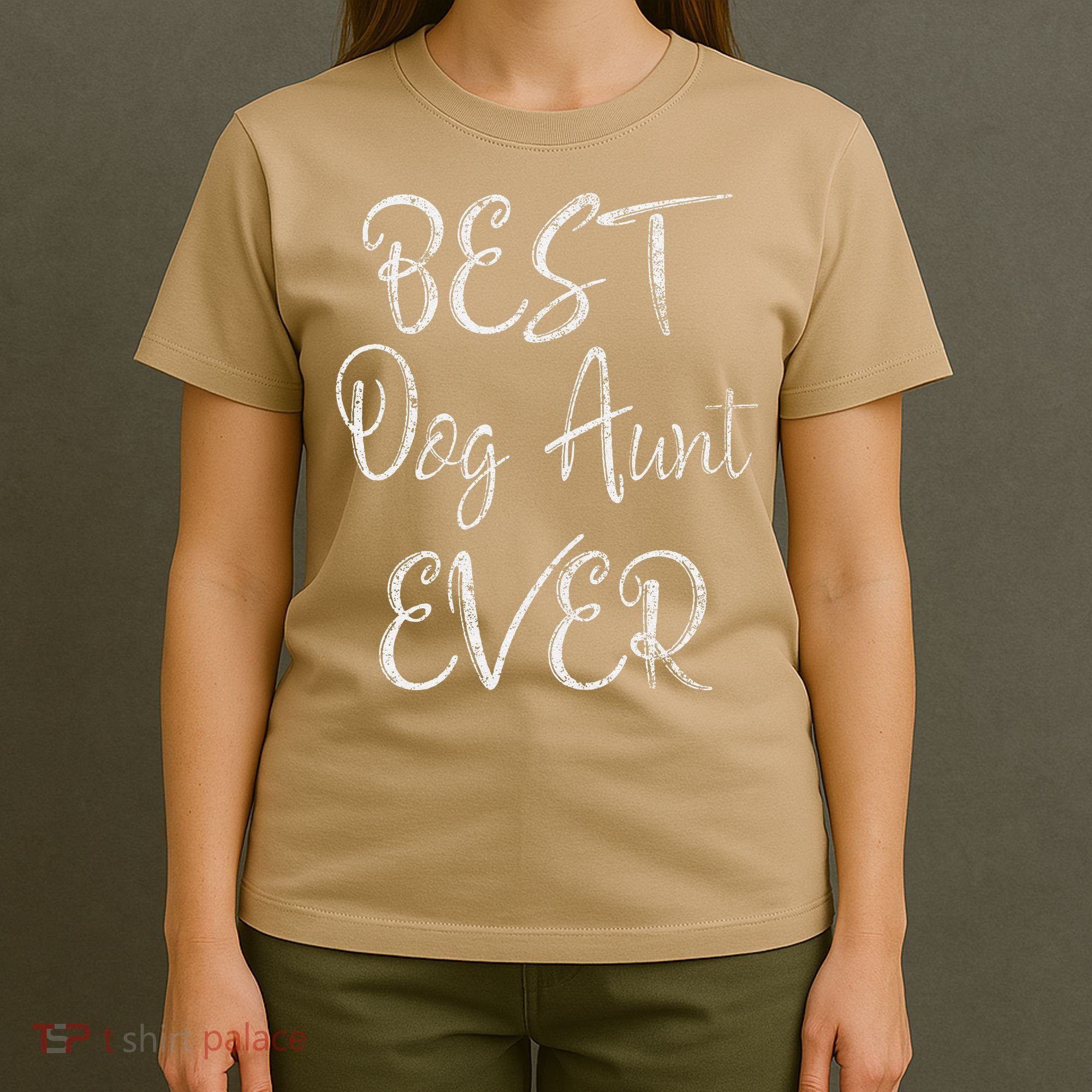 Best Dog Aunt Ever Mothers Day Funny Dog Lover T-Shirt