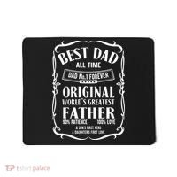 Best Dad All Time Dad No1 Dad Shirt Father's Day Mousepad thumb 0